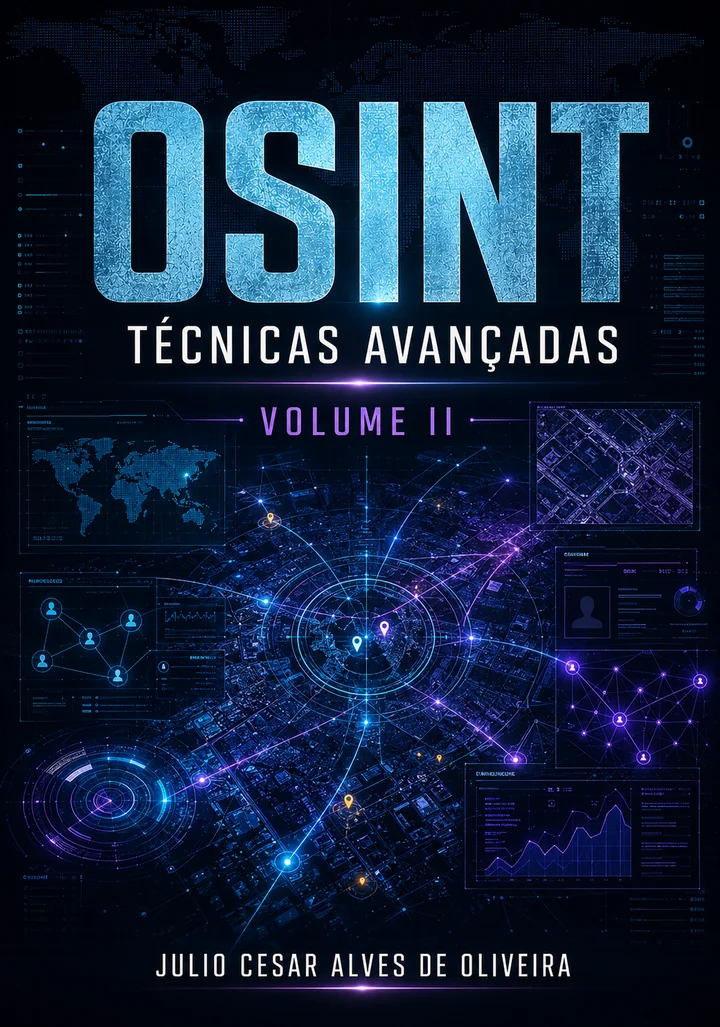Capa do livro OSINT — Técnicas Avançadas — Volume II